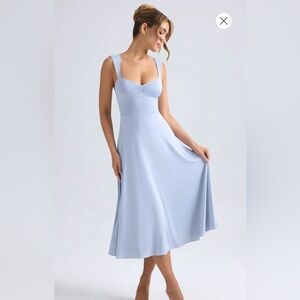 Oh Polly Thandie Blue Dress